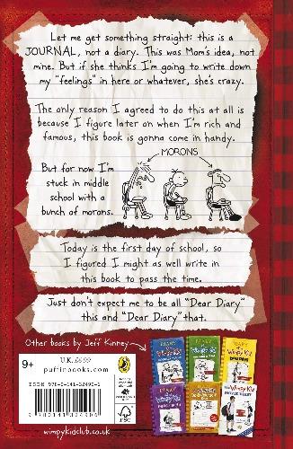 Diary Of A Wimpy Kid by Penguin Books on Schoolbooks.ie