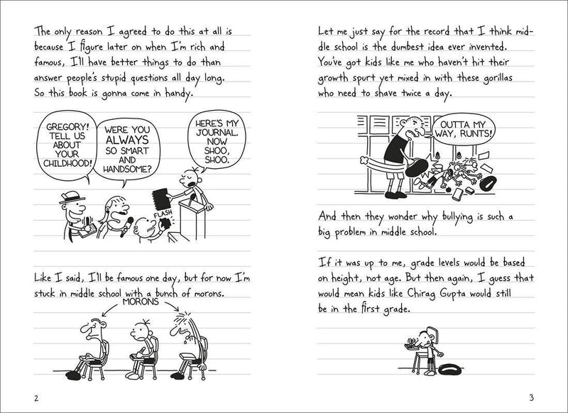 Diary Of A Wimpy Kid by Penguin Books on Schoolbooks.ie