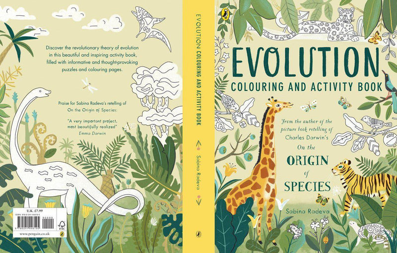 ■ Evolution Colouring and Activity Book by Penguin Books on Schoolbooks.ie