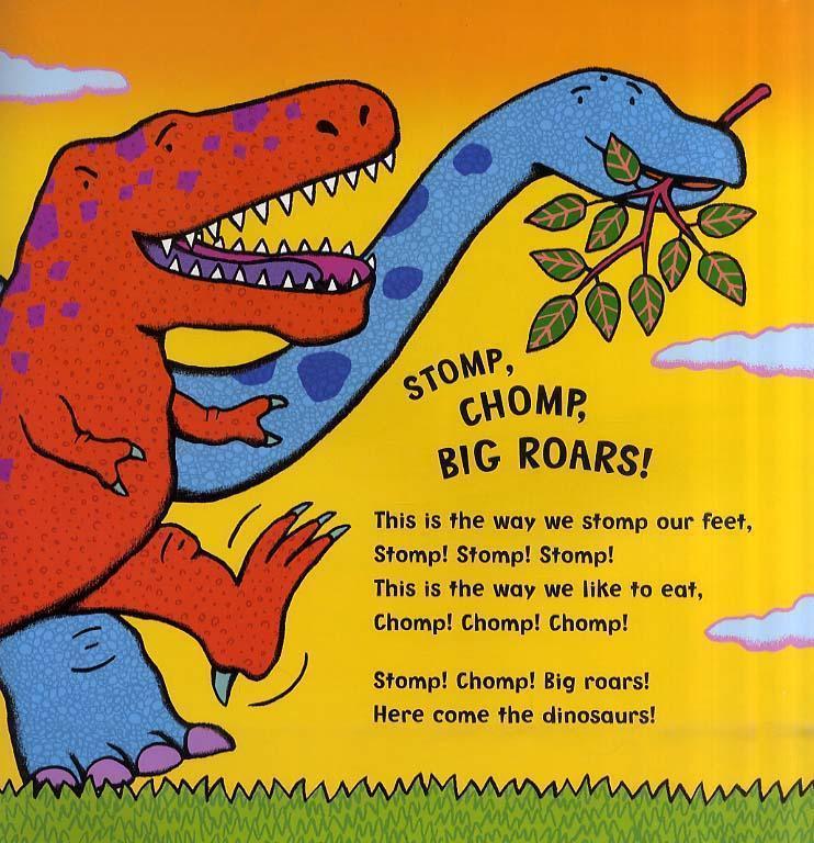 ■ Stomp, Chomp, Big Roars! Here Come the Dinosaurs! by Penguin Books on Schoolbooks.ie