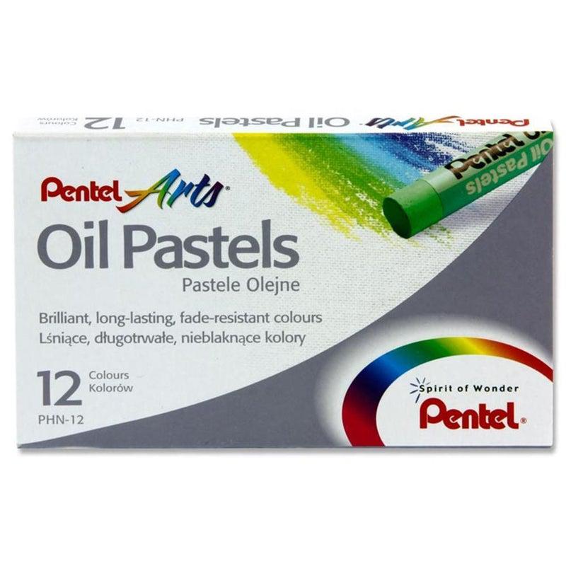 Pentel Arts - 12 Oil Pastels by Pentel on Schoolbooks.ie