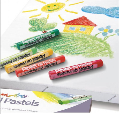 Pentel Arts - 50 Oil Pastels by Pentel on Schoolbooks.ie