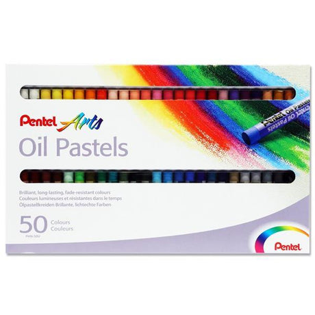 Pentel Arts - 50 Oil Pastels by Pentel on Schoolbooks.ie