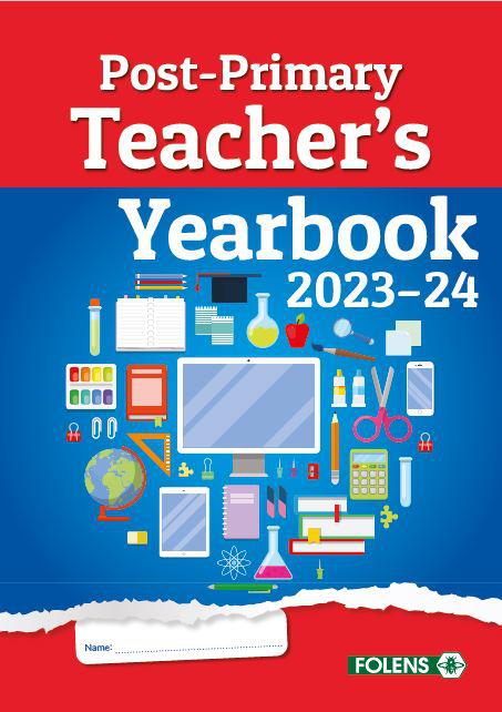 Post-Primary Teacher's Yearbook 2023-2024 by Folens on Schoolbooks.ie