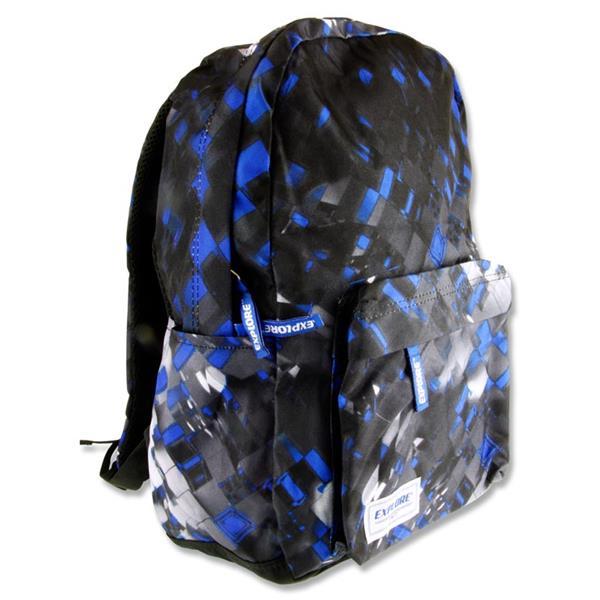 Explore Backpack - 20 Litre - Blue Urban by Premier Stationery on Schoolbooks.ie