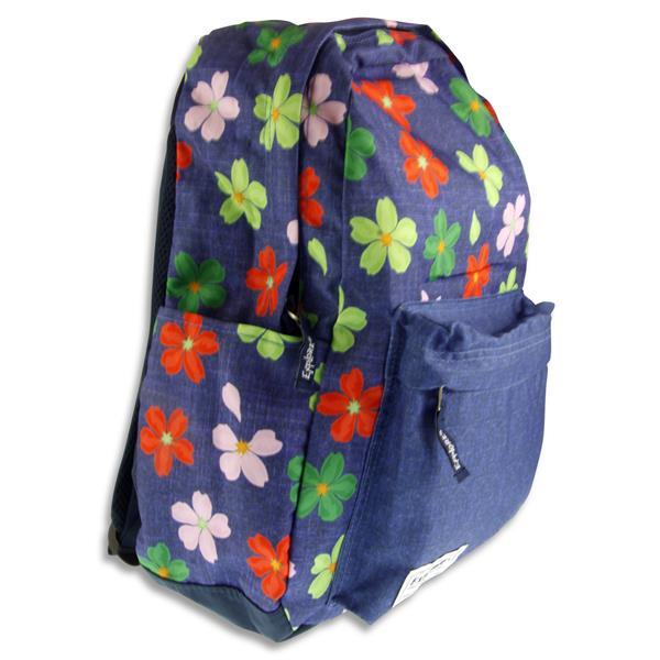 Explore Extra-Strong 20ltr Backpack - Flowers by Premier Stationery on Schoolbooks.ie