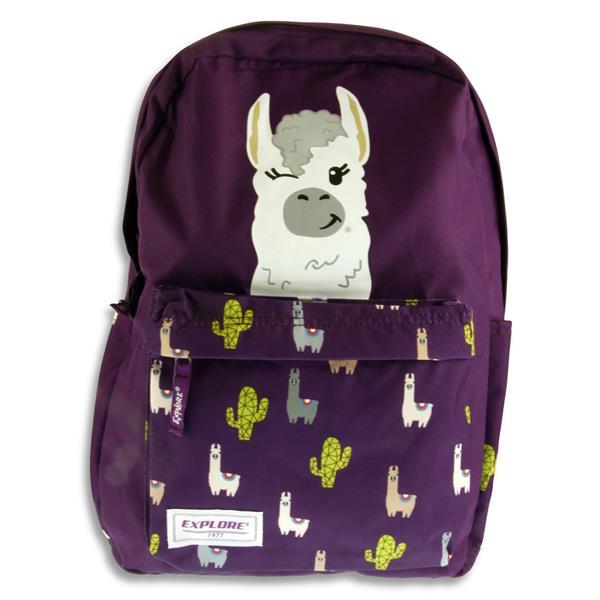 ■ Explore Extra-Strong 20ltr Backpack - Llama by Premier Stationery on Schoolbooks.ie