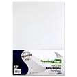 Pack of 10 C4 Peel & Seal Envelopes - White by Premier on Schoolbooks.ie