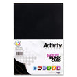 Premier Activity - A4 160gsm Card 40 Sheets - Black by Premier Activity on Schoolbooks.ie