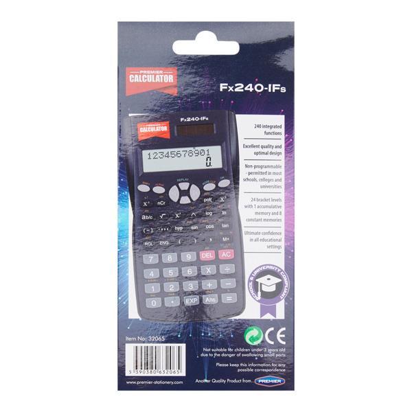 Premier - Calculator Fx240-IFs Scientific by Premier Stationery on Schoolbooks.ie