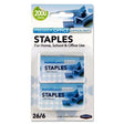 Premier Office - 2 Boxes of 1000 26/6 Staples by Premier Office on Schoolbooks.ie