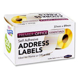 ■ Concept - Self Adhesive White Address Labels - Roll of 250 by Concept on Schoolbooks.ie