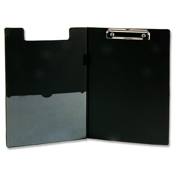 Premier Universal Pvc Double Foldover Clipboard - Black by Premier on Schoolbooks.ie