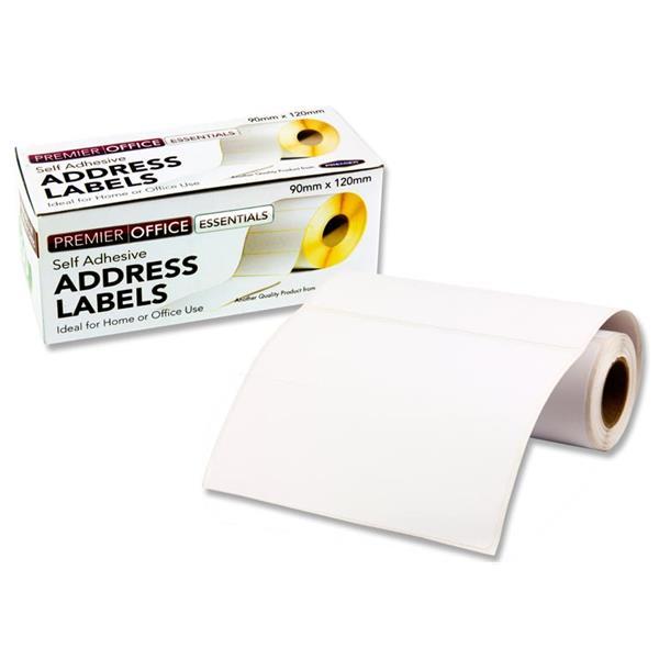 Super Size Name Tag Labels Roll of 60 - 90x120mm by Premier Stationery on Schoolbooks.ie