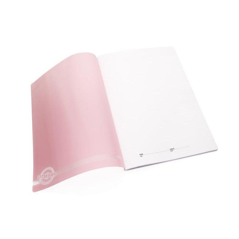 ■ Premto A4 Durable Cover 120 page Manuscript Book - Pink Sherbert by Premto on Schoolbooks.ie