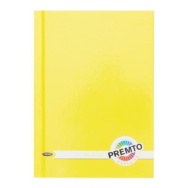 Premto - A6 160 Page Hardcover Notebook - Sunshine by Premto on Schoolbooks.ie