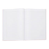 Premto - Pastel A4 160 Page Hardcover Notebook - Pink Sherbet by Premto on Schoolbooks.ie