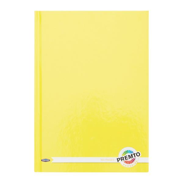 Premto - Pastel A5 160 Page Hardcover Notebook - Sunshine by Premto on Schoolbooks.ie