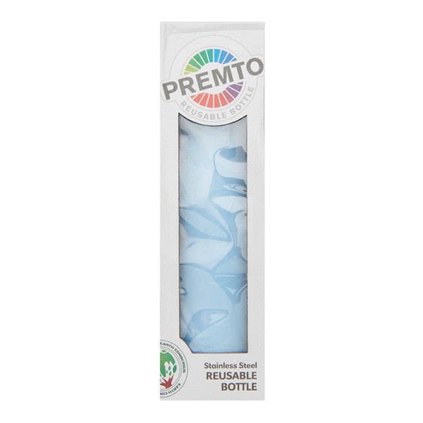 Premto - Stainless Steel Water Bottle 500ml - Cornflower Blue by Premto on Schoolbooks.ie