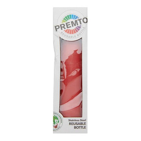 Premto - Stainless Steel Water Bottle 500ml - Ketchup Red by Premto on Schoolbooks.ie