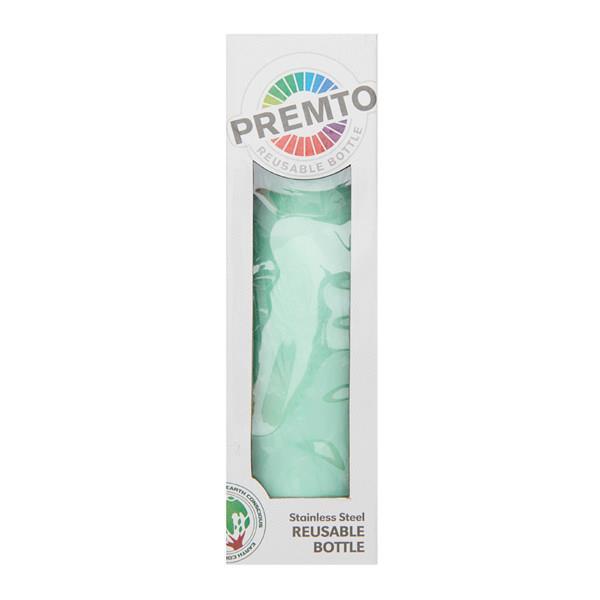Premto - Stainless Steel Water Bottle 500ml - Mint Magic by Premto on Schoolbooks.ie