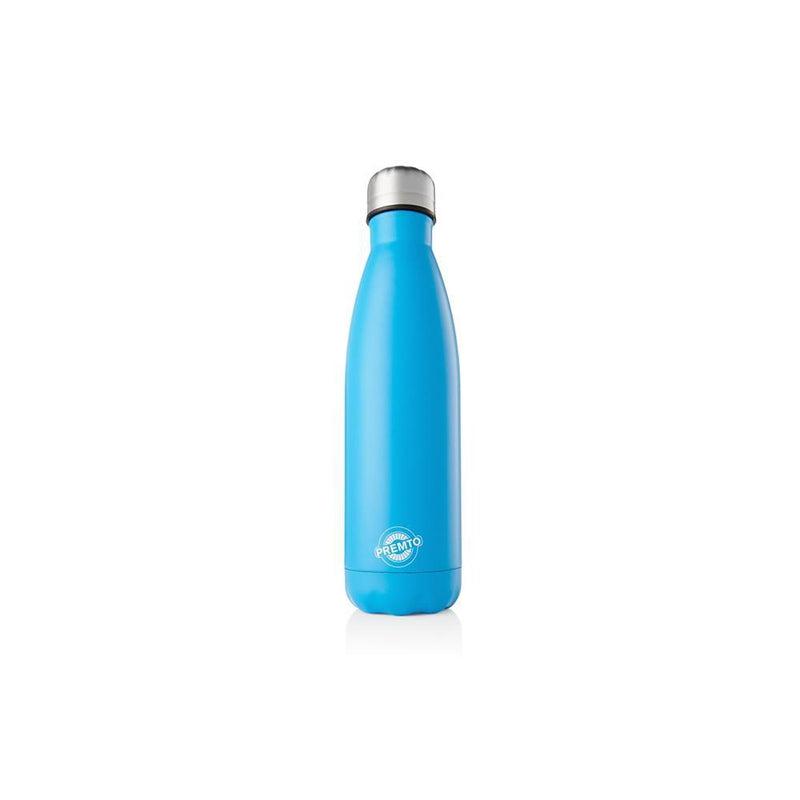 Premto - Stainless Steel Water Bottle 500ml - Printer Blue by Premto on Schoolbooks.ie