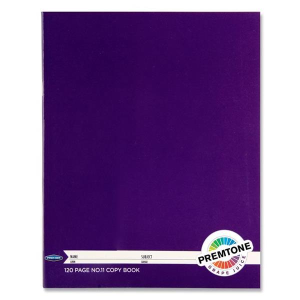 Premtone - Copy Book - No.11 - 120 Page - Pack of 10 by Premto on Schoolbooks.ie