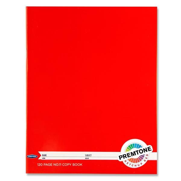 Premtone - Copy Book - No.11 - 120 Page - Pack of 10 by Premto on Schoolbooks.ie