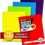 Premtone - Copy Book - No.11 - 120 Page - Pack of 10 by Premto on Schoolbooks.ie