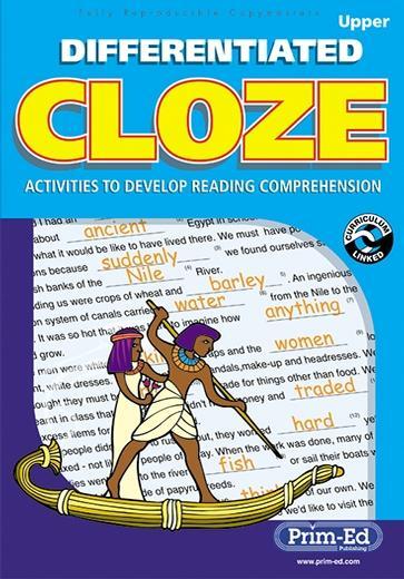 Differentiated Cloze Upper by Prim-Ed Publishing on Schoolbooks.ie