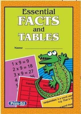 Essential Facts and Tables by Prim-Ed Publishing on Schoolbooks.ie