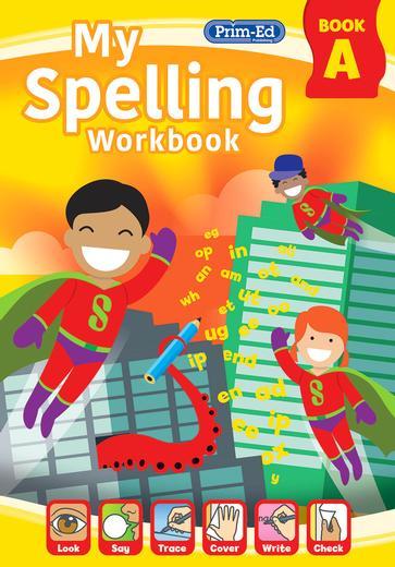 My Spelling Workbook - Book A - New Edition (2021) by Prim-Ed Publishing on Schoolbooks.ie