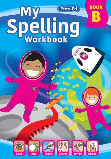 My Spelling Workbook - Book B - New Edition (2021) by Prim-Ed Publishing on Schoolbooks.ie