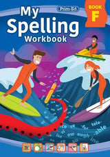 My Spelling Workbook - Book F - New Edition (2021) by Prim-Ed Publishing on Schoolbooks.ie