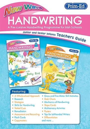New Wave Handwriting - Teacher Guide - Junior and Senior Infants by Prim-Ed Publishing on Schoolbooks.ie