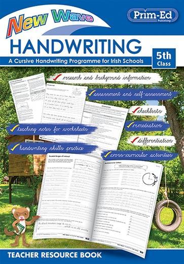■ New Wave Handwriting - Teacher Resource Book - 5th Class by Prim-Ed Publishing on Schoolbooks.ie