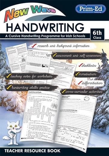 ■ New Wave Handwriting - Teacher Resource Book - 6th Class by Prim-Ed Publishing on Schoolbooks.ie