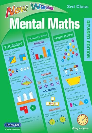 New Wave Mental Maths - 3rd Class - Revised Edition by Prim-Ed Publishing on Schoolbooks.ie