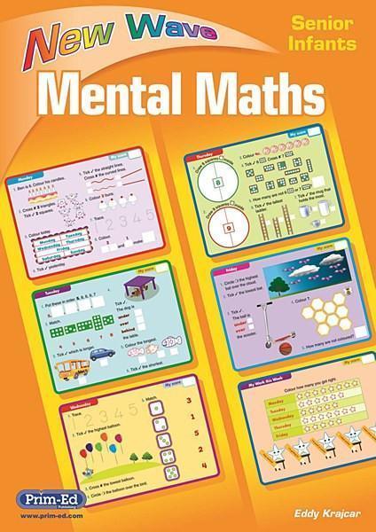 New Wave Mental Maths - Senior Infants by Prim-Ed Publishing on Schoolbooks.ie