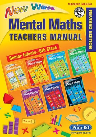 New Wave Mental Maths - Teachers Manual - Revised Edition by Prim-Ed Publishing on Schoolbooks.ie