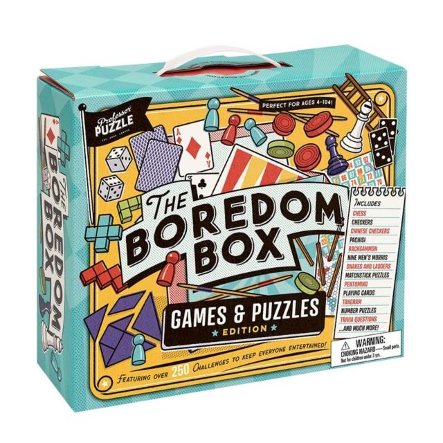 ■ The Indoor Boredom Box by Professor Puzzle on Schoolbooks.ie