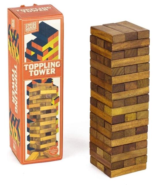 Toppling Tower by Professor Puzzle on Schoolbooks.ie