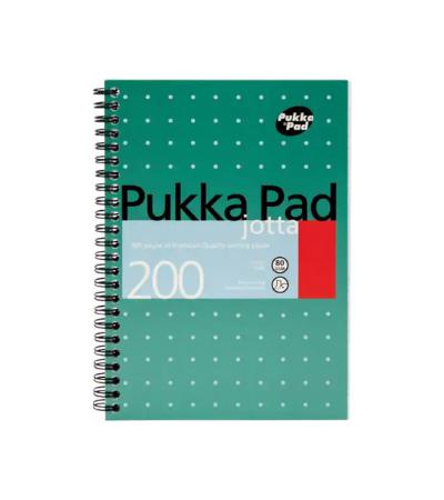 Pukka Pad - A5 Jotta Notebook - Metallic - 200 Pages by Pukka Pad on Schoolbooks.ie