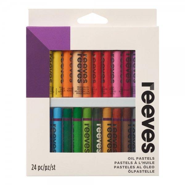 Reeves - Oil Pastel - 24 Set by Reeves on Schoolbooks.ie