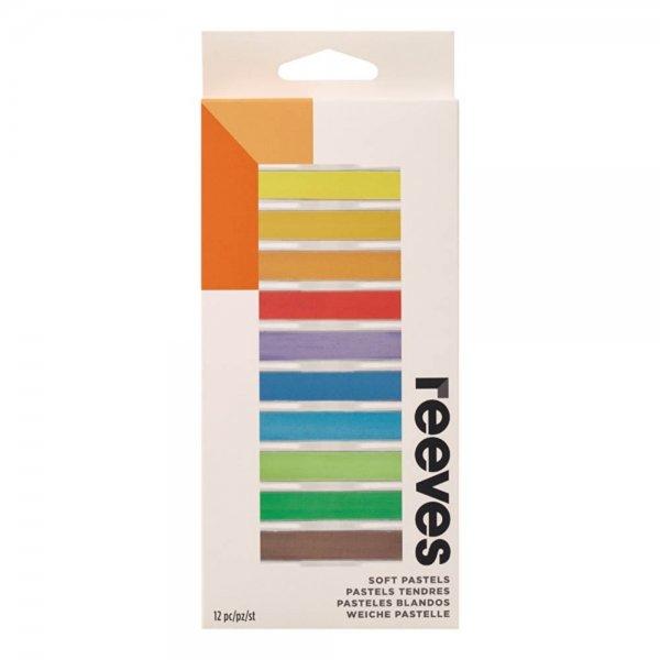 Reeves - Soft Pastels - 12 Set by Reeves on Schoolbooks.ie