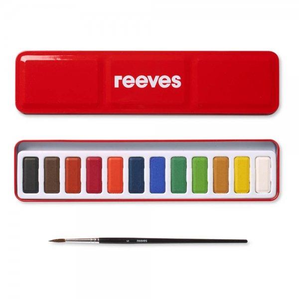 ■ Reeves - Watercolour - 12 Colour - Tin Set by Reeves on Schoolbooks.ie