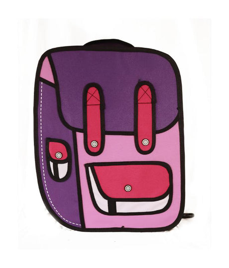 ■ Ridge 53 - 2D Large Backpack - Pink/Purple/Red/White by Ridge 53 on Schoolbooks.ie