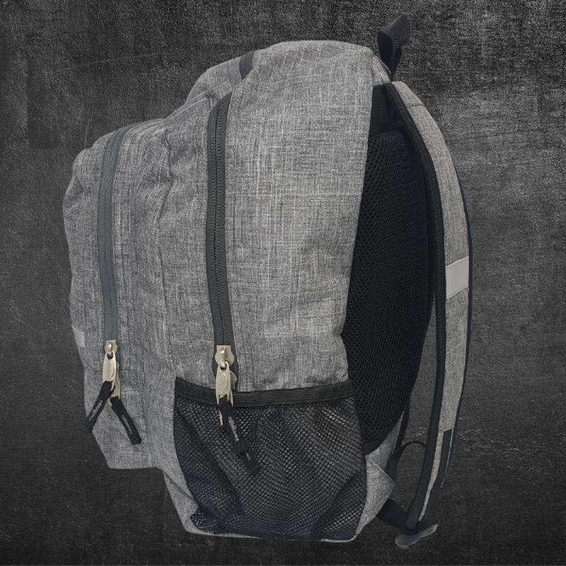 ■ Ridge 53 - Campus Backpack - Grey Melange by Ridge 53 on Schoolbooks.ie