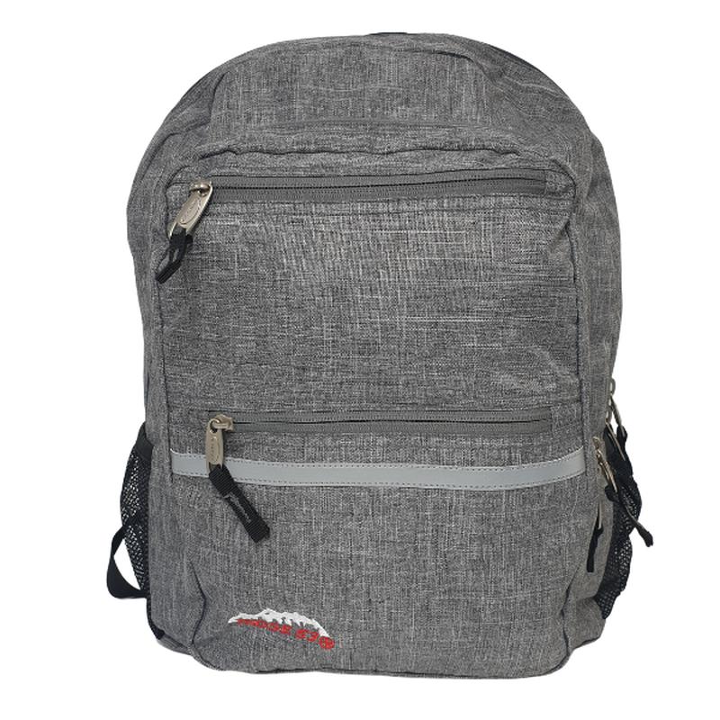 ■ Ridge 53 - Campus Backpack - Grey Melange by Ridge 53 on Schoolbooks.ie