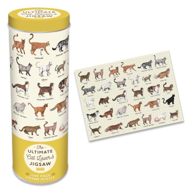 ■ Cat Lovers 1000 Piece Jigsaw in a Tin by Robert Frederick on Schoolbooks.ie